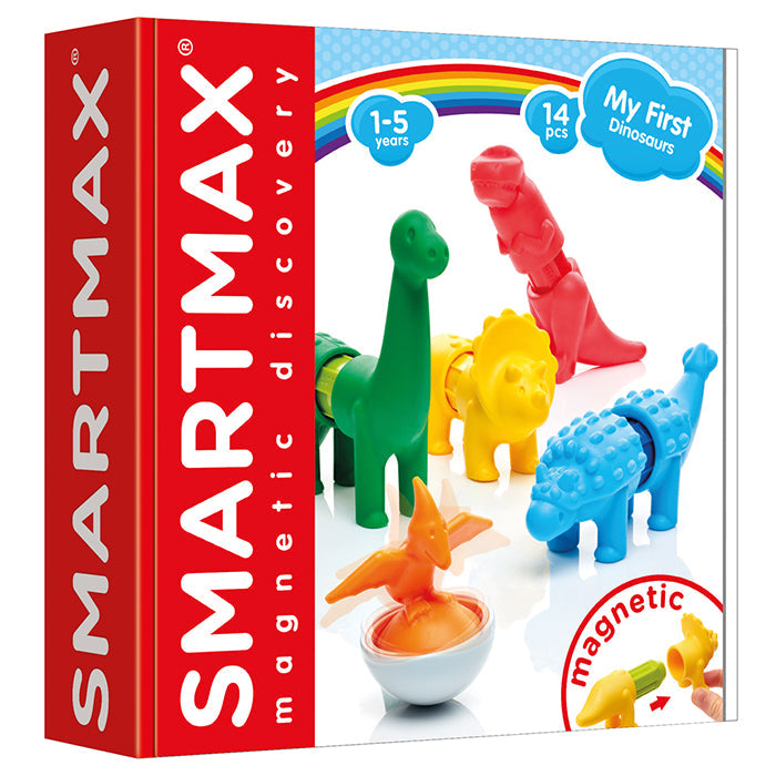 Cutia jucăriei magnetice SmartMax: My First Dinosaurs